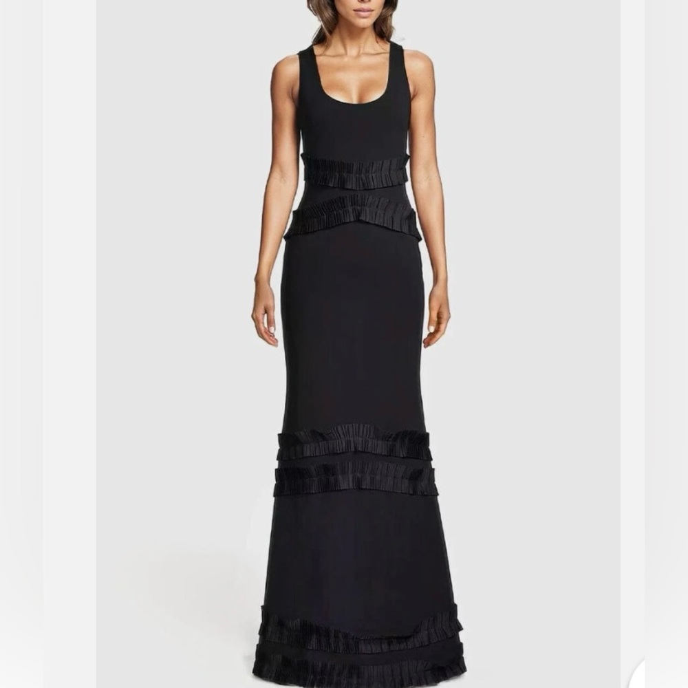 One Social Black Gown
